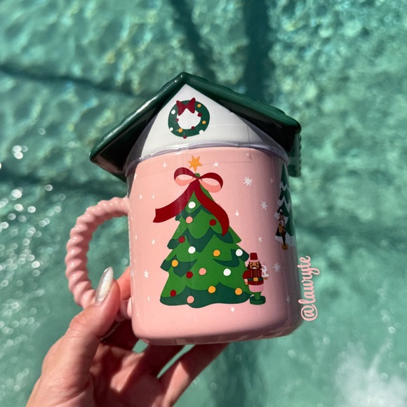 Starbucks Bearista Bear Ceramic Mug and Bow Charm Water Bottle Tumbler Bundle - Picture 8 of 9